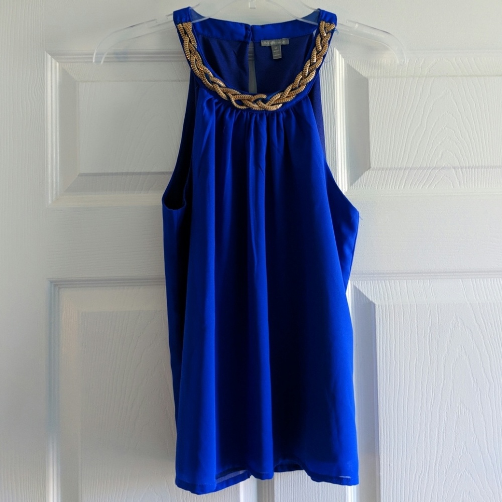 Royal Blue Top
